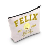 Korean Pop Gift K-Pop Group Merch Kpop Boys Group Est 2000 BbokAri Makeup Bag K-Pop Music Lover Gift (BbokAri Bag EU)