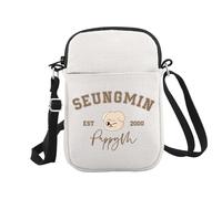 Korean Pop Gift K-Pop Group Merch Kpop Boys Group Est 2000 PuppyM Crossbody Bag K-Pop Music Lover Gift (2000PuppyM CR EU)