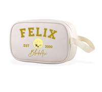 Korean Pop Gift Music Group Merch Boys Group Est 2000 BbokAri Clear Makeup Bag Korean Music Lover Gift (2000BbokAri Cbag EU)