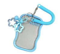 Korean Popular Music Photocard Holder Keychain Identity Badge Holder Student Bus Card Pendant School Korean Popular Music Photocard Holder Keychain