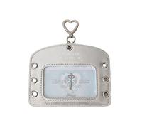 Korean Popular Music Photocard Holder Keychain Identity Document Badge Student Bus Card Pendant Photocard Keychain