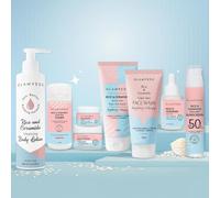 Korean Rice & Ceramide 8 Step Weekly Skincare Routine For Women | Face wash, Peel Off Mask, Toner, Serum, Under eye cream, Moisturizer, Sunscreen & Body Lotion | Skin Brightening