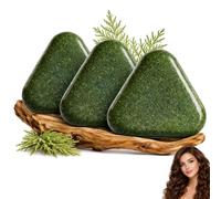 Korean Scalp Refreshing Bar, Rosemary Amino Acid Shampoo Bar, Gentle Strengthening Botanical Formula, Hydrating & Scalp, Friendly Herbal Care, 3.71 Oz(3PCS)