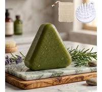 Korean Scalp Revival Bar, Green Soap for Hair- Gentle, Strengthening Conditioner for Thinning Loss Hydrating & Scalp, Friendly Herbal Care (1PC)