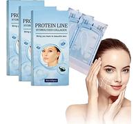 Korean Soluble Protein Thread,Absorbable Collagen Thread for Face Lift,Soluble Protein Thread and Nano Gold Essence Combination,Lifting Instant Face Protein Thread (180pcs)