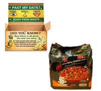 Korean Spicy Chicken Noodle Flavour Bundle Deal 4x70g Best Before 04/01/2026 Hot & Spicy Instant Noodles Quick & Easy Meal Convenient Store Cupboard Noodle Packs