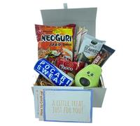 Korean Stress-Relief Snack Hamper | Comfort Food Gift Box with Choice of Ramyun For Students, Friends & K-Drama Fans (Nongshim Neoguri Spicy Seafood Ramyun)