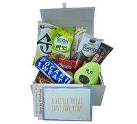 Korean Stress-Relief Snack Hamper | Comfort Food Gift Box with Choice of Ramyun For Students, Friends & K-Drama Fans (Nongshim Soon Veggie Ramyun)