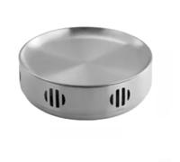 Korean Style Double Handle Hot Pot 304 Steel(silver)