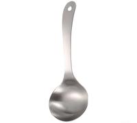 Korean Style Soup Spoon Large Ergonomic Handle Comfort(Small)