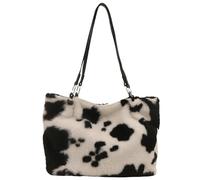 Korean Styles Armpit Bag For Women And Girl Plush Top Handle Bag Large Capacity Handbag All-Matching Shoulder Women Handbag Plush Armpit Korean Styles Shoulder Winter Top Handle