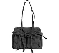 Korean Styles Armpit Bag For Women Nylon Handbag Bowknot Shoulder Bag Fashion Underarm Bows Shopping Large Capacity Handbag For Women Underarm Bows Armpit Nylon Shoulder