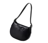 Korean Styles Armpit Shoulder Bag With Bows Decors Elegant Underarm Purse Evening Bags Handag For Commuting And Leisure Casual Shoulder Bag