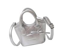 Korean Styles Bucket Shoulder Bag For Women With Adjustable Strap And PU Leather Elegant Crossbody Bags Travel Handbag Women Bucket Purse PU Leather