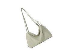 Korean Styles Canvas Shoulder Bag Casual Underarm Bag Practical Fabric Multiple Carrying Ways Spacious Compartment, Green, As the pic show