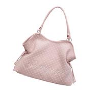 Korean Styles Casual Large Capacity Leopards Print and Dot Shoulder Bag for Women with Multiple Pockets PU Underarm Dot Shoulder
