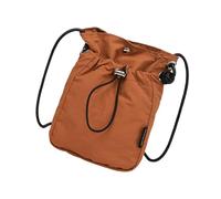 Korean Styles Drawstring Shoulder Bag Small, Brown