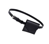 Korean Styles Fashionable Small Waist Bag for Women PU Leather Belt Bags with Stylish Design and Multiple Compartments Lightweight Portable Hip Bag