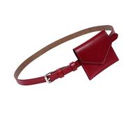 Korean Styles Fashionable Small Waist Bag for Women PU Leather Belt Bags with Stylish Design and Multiple Compartments Lightweight Portable Hip Bag