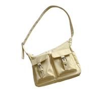 Korean Styles Nylon Armpit Bag for Women and Girls Fashionable Shoulder Bag Travel Crossbody Bag for Shopping and Dating