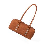 Korean Styles Retro Shoulder Bag Lightweight PU Underarm Purse Fashion Handbag For Everyday Outfit Essential Fashionable Everyday Handbag
