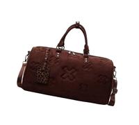 Korean Styles Travel Bag Fitness Overnight Training Weekenders PU Leather Shoulder Crossbody Shoulder Weekender Fitness Gym for Adult