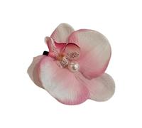 Korean Sweet Phalaenopsis Flower Hairpin 2024 New Fashion Pearl Design Floral Female Y0q3 Headdress Bohemia Cloth Clip