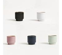 Korean Traditional Handcrafted Ceramic Pottery Porcelain Cup Set for Sake and Soju 5 Pcs Gift Box Set, Liquor and Tea, Ideal for Gift, Tea, Parties, Housewarming