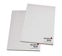 Korean Traditional Mulberry Paper Pads/Calligraphy Pad/Hanji blank Memo Pad, Note Pads, Scratch Pads / 50 Sheets (A5 (5.8" x 8.3"))