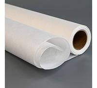 Korean Traditional Paper Hanji Daksoonji Natural Mulberry Fiber Texture Plain White Roll for Wallpaper Shoji Screen 91cm x 20m (35.8 x 787.4 inches) 45GSM
