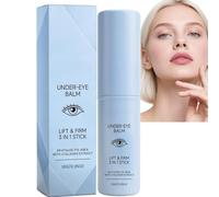 Korean Under Eye Balm Stick,Multi 3 In 1 Triple Action Eye Cream,Collagen Firming Cream for Mature Skin,Temporary Firming Eye Cream&Wrinkle&Eye Bag Remover,Anti Aging Volume Multi Balm for Eyes