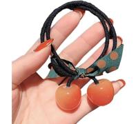 Korean Version Dopamine Hair Loop Ins Headband Simple Hair Tie Skin Band Balls Multiple Sets Of Hair Ropes
