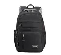 Korean Version Nylon Cloth School Bag Girls Simple Large Capacity Primary School Backpack Female Campus High School Backpack Cool Backpacks Boys, black, standard size, Tote Backpacks