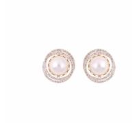 Korean version of fashion twisted pearl light luxury niche design high-end sense simple versatile personality exquisite trend