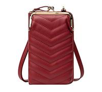 Korean Version Of One Shoulder Small Bag Fashion Messenger Bag New Type Women's Touchscreen Mobile Phone Bag Shoulder Holster Bag (RD1, One Size)
