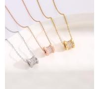 Korean version of the small waist necklace female titanium steel clavicle ins trend personality girlfriends gift couple jewelry