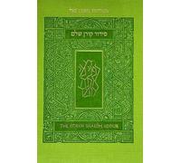 Koren Shalem Siddur with tabs, Compact, Green