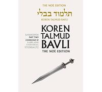 Koren Talmud Bavli, Noé Edition, Vol 30: Sanhedrin Part 2, Hebrew/English, Large, Color: v. 30 (Koren Talmud Bavli: Sandhedrin Part 2, English)