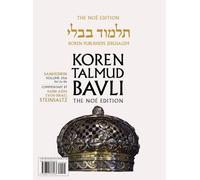 Koren Talmud Bavli V24a: Sanhedrin, Daf 2a-18b, Noé Color PB, H/E