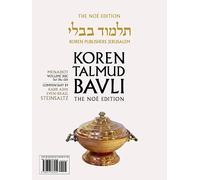 Koren Talmud Bavli V30c: Menahot, Daf 38a through Daf 52b, Noé Color PB, H/E