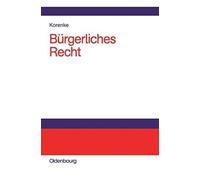 Korenke - Brgerliches Recht - New hardback or cased book - 87 - X555z