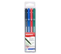 Kores 0.4 mm"K-Liner" Fineliner (Pack of 4) ,FL28114