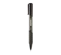Kores - Black Super Slide Ballpoint Pens - K6, 0.7mm, Triangular, Point Biro, Smudge-Proof Ink - Back to School Supplies, Crafts and Writing Pens, Pens Multipack - Set of 12