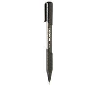 Kores - Black Super Slide Ballpoint Pens - K6, 1mm, Triangular, Point Biro, Smudge-Proof Ink - Back to School Supplies, Crafts and Writing Pens, Pens Multipack - Set of 12
