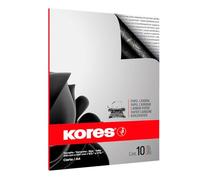 Kores Carbon Paper, Black, for Typewriting, 21 x 29.7cm, Folder of 10 Sheets, 78966