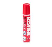 Kores - Glufix - Transparent and Liquid Glue - Drip-Free, Non-Toxic Glue Stick - University Essentials, Back to School Stationery, Stationery Supplies, Office Supplies - Pack of 1 x 30 ml