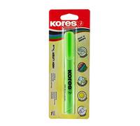 Kores - Green Highlighter Pen - High Liner Plus, Fluorescent, Water Based-Ink Highlighter Pen with Ergonomic Shape - Stationery School Supplies, Office Supplies - Single Pack