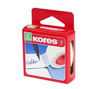 Kores - Invisible Sticky Tape - Strong Transparent Tape - University Essentials, Stationery Supplies, School Supplies - Writable Tape 33 x 19mm - Pack of 1