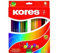 Kores - Kolores - Hexagonal 24 Coloured Pencils (96324) Toy NEW