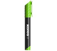 Kores - Permanent Marker Pens - K-Marker XP2, Chisel Tip with Low-Odour Ink - Waterproof Marker Pens for All Surfaces - Back to School Supplies, Office Supplies - Pack of 12